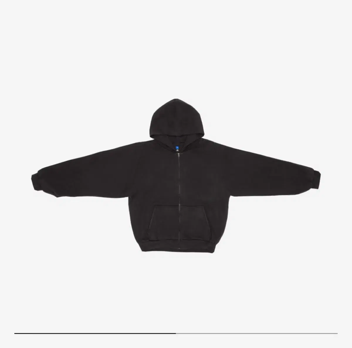 E.JI Gap YZY Hoodie Zip-up Black