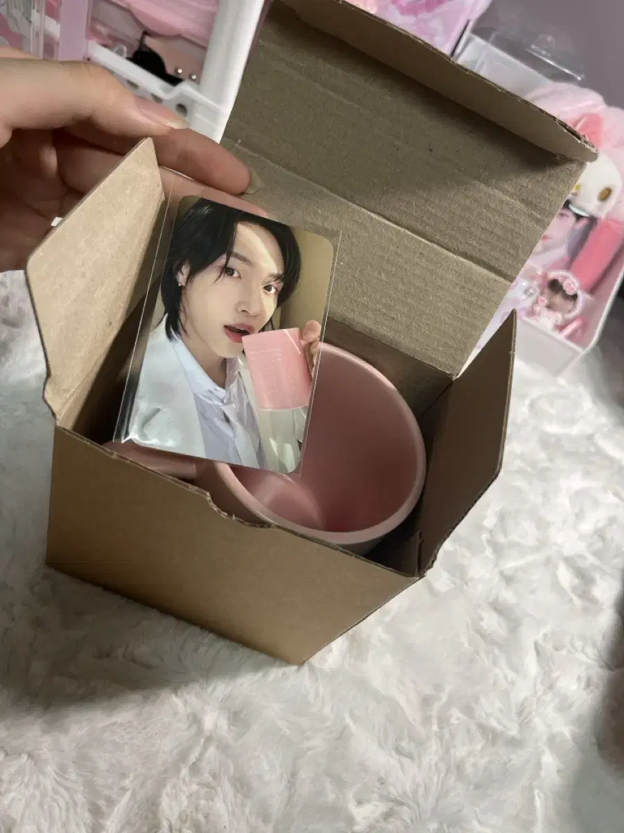 Rize mug wonbin wts w/ photocard ( Won gai ha