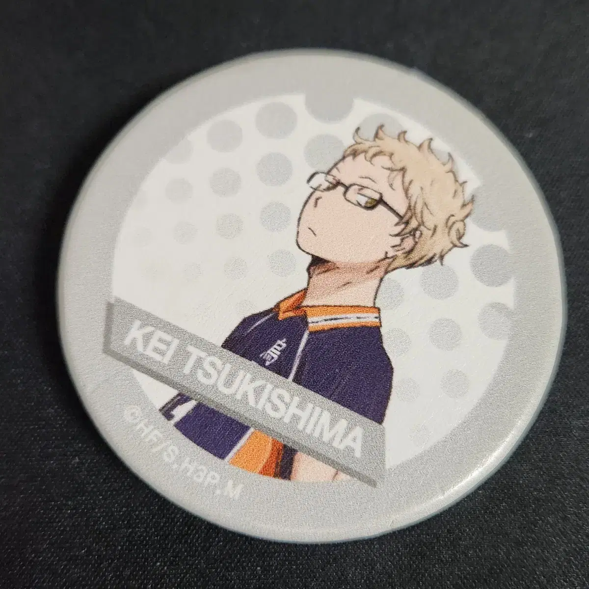 Haikyuu Tsukishima Kei Double-sided Mirror Goods WTS