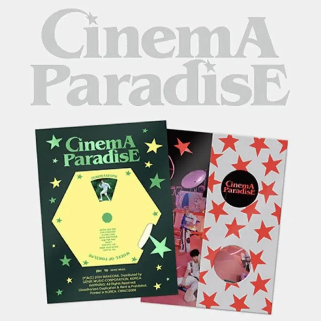 제베원 제로베이스원 미개봉 Cinema Paradise 앨범 포토북 판매