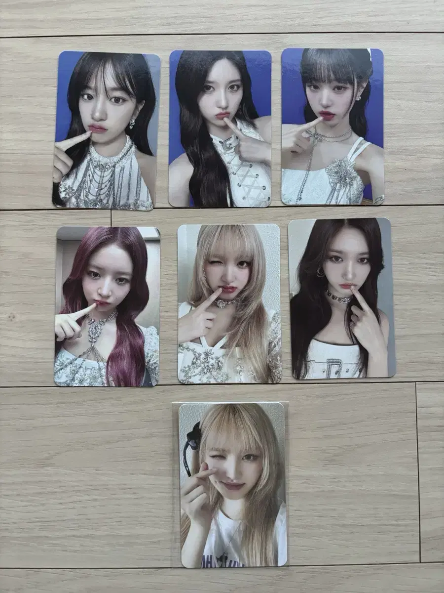 Ive blu-ray photocard members to sell individually