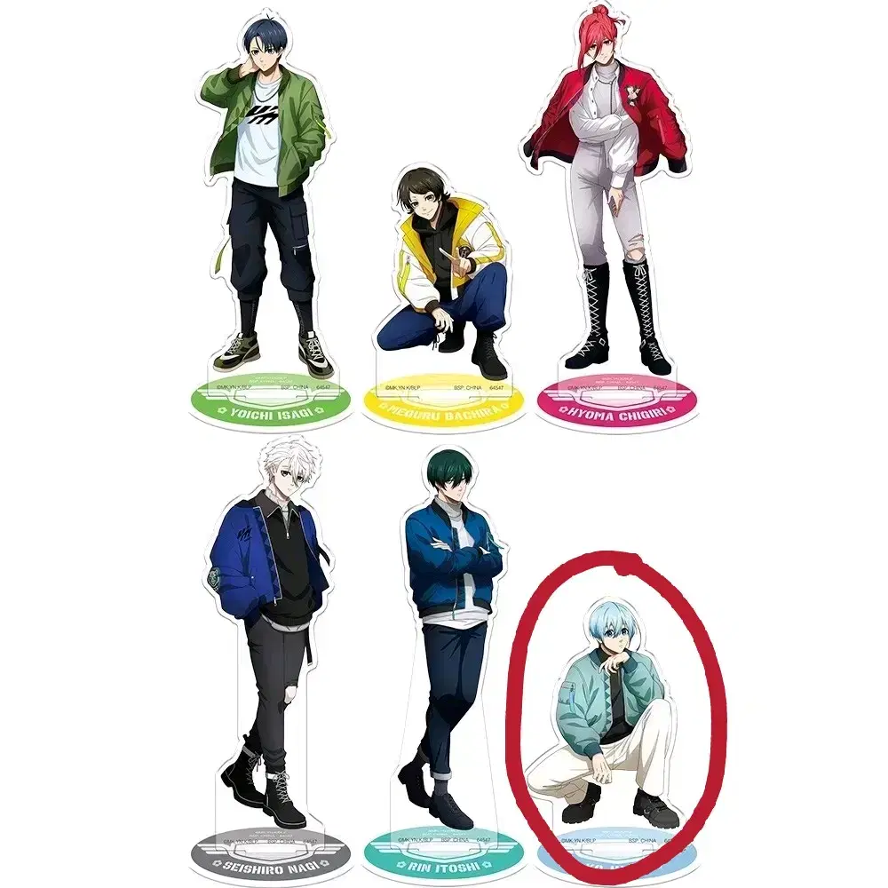 BLUELOCK First Lottery Kuji Proof of Existence F Prize acrylic stand Hiori Nagi