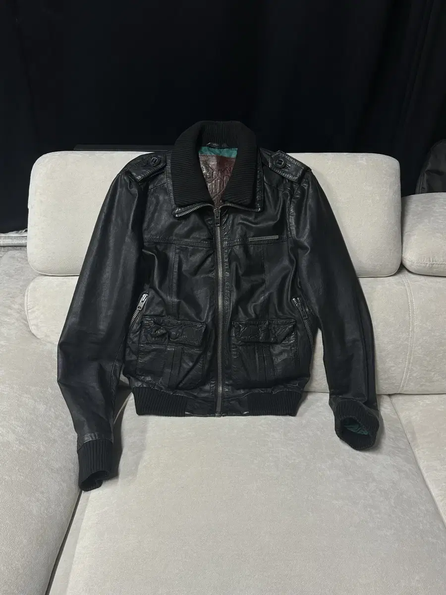 Superdry Men's Real Leather Jacket95