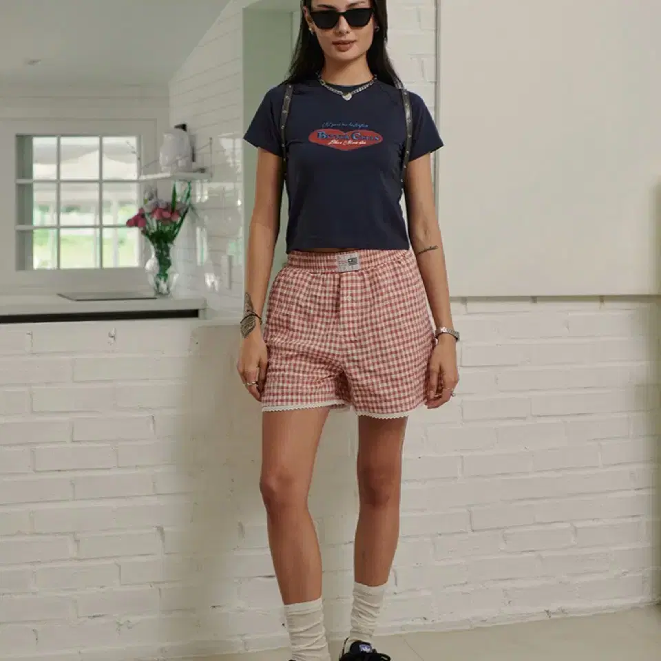 비터셀즈 george lace shorts