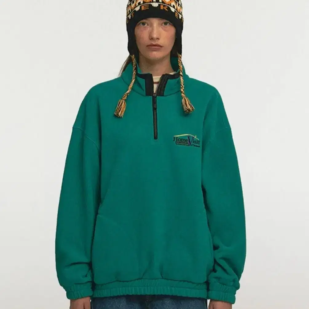 테켓 플리스 Cocooning Fleece Pullover Green