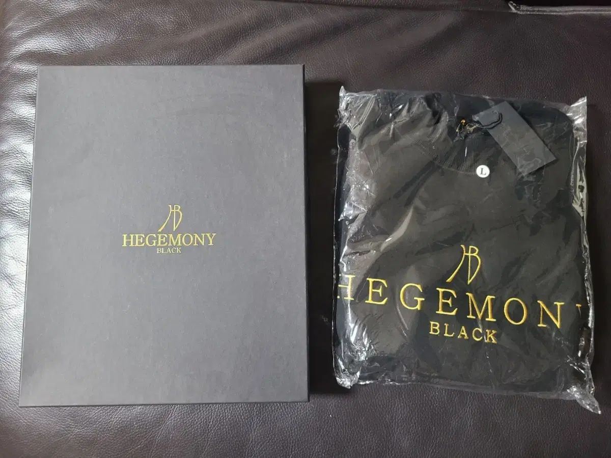 Hegemony Black Premium Overfit Man-to-Man Black New