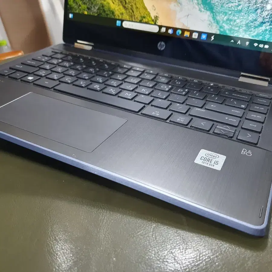 HP i5 노트북 부품용(액정 유리깨짐)