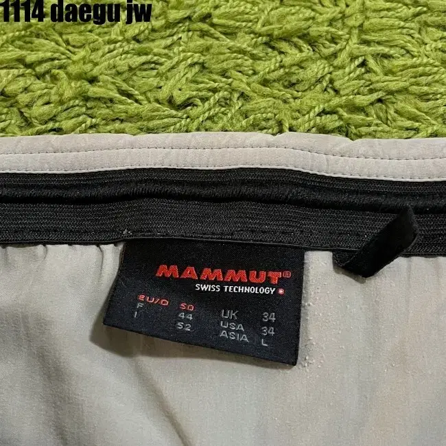 L MAMMUT PANTS 마무트 바지