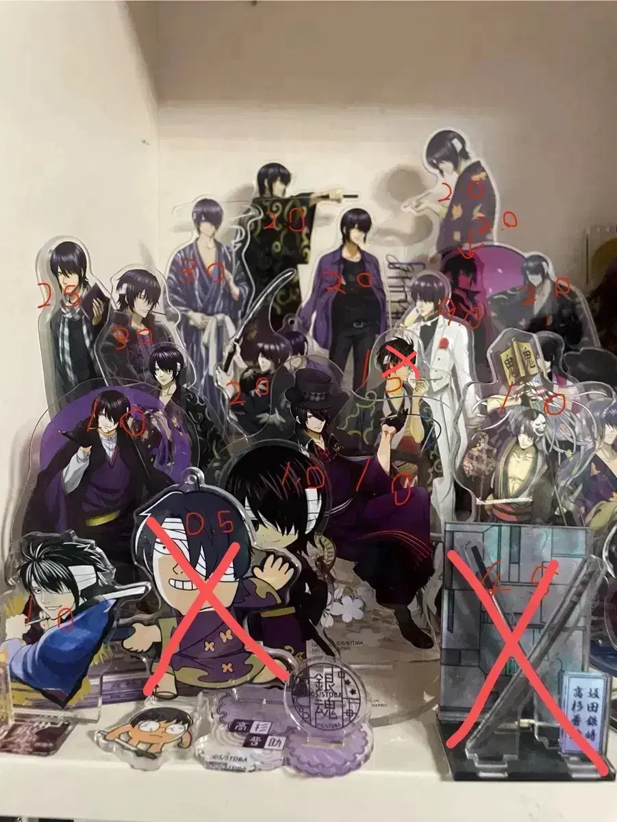 Gintama Takasugi Shinsuke acrylic sell WTS