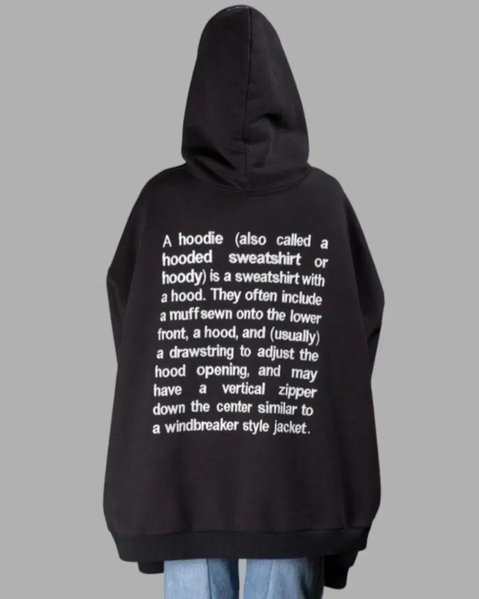 16ss Vetements Lettering Embroidered Hoodie[M]