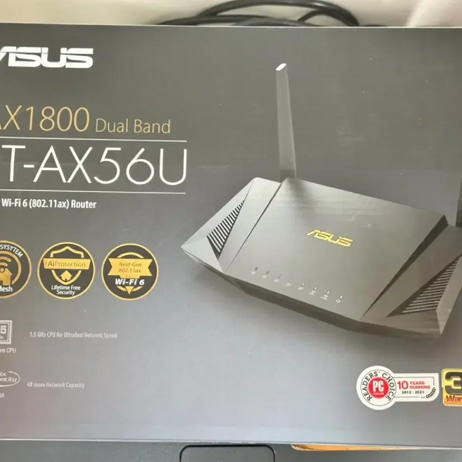 ASUS 아수스 무선공유기 RT-AX56U 판매합니다.