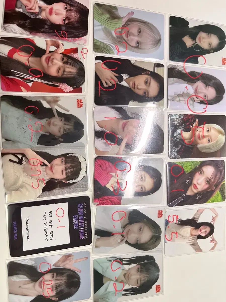 ivephotocardSellLeeseoLeeseo LayLizYujinWonyoungWonyoung photocard