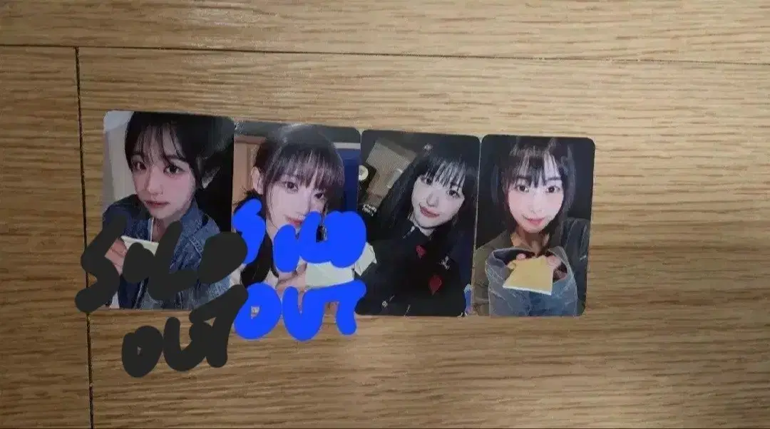 QWER beatroad unreleased photocard wts (direct message photocard)