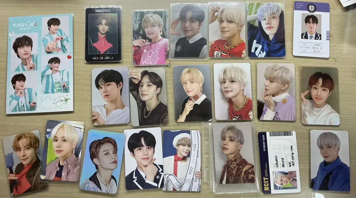 Nct 127 jungwoo nct photocards photocard bulk