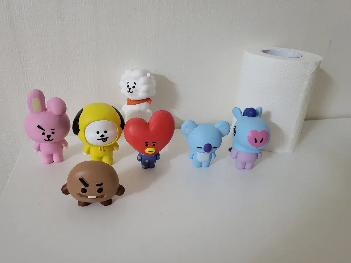 bt21피규어 일괄 bts 방탄소년단