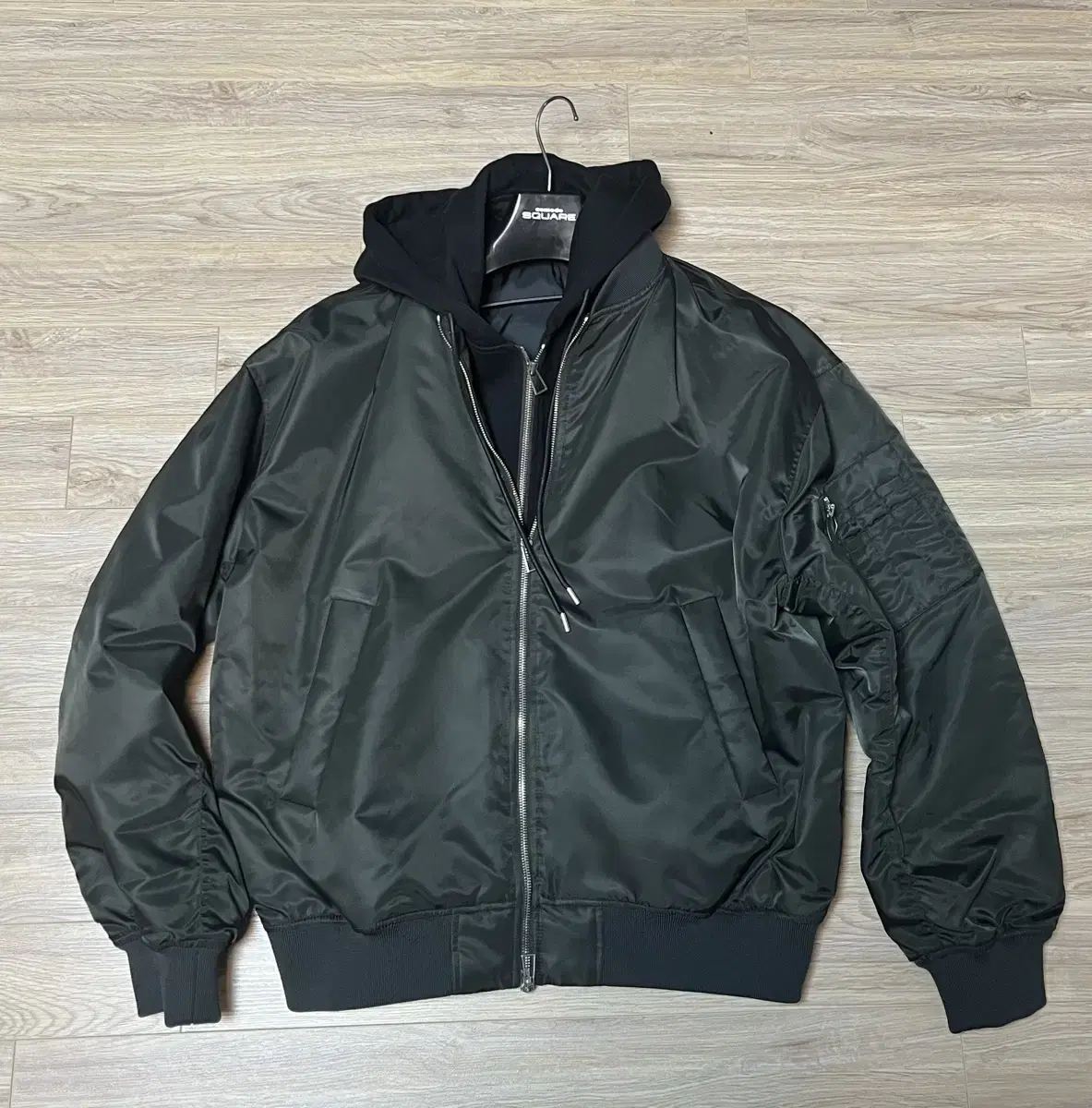 Tngt Hooded Mayone ma-1 Midnight Green (100)