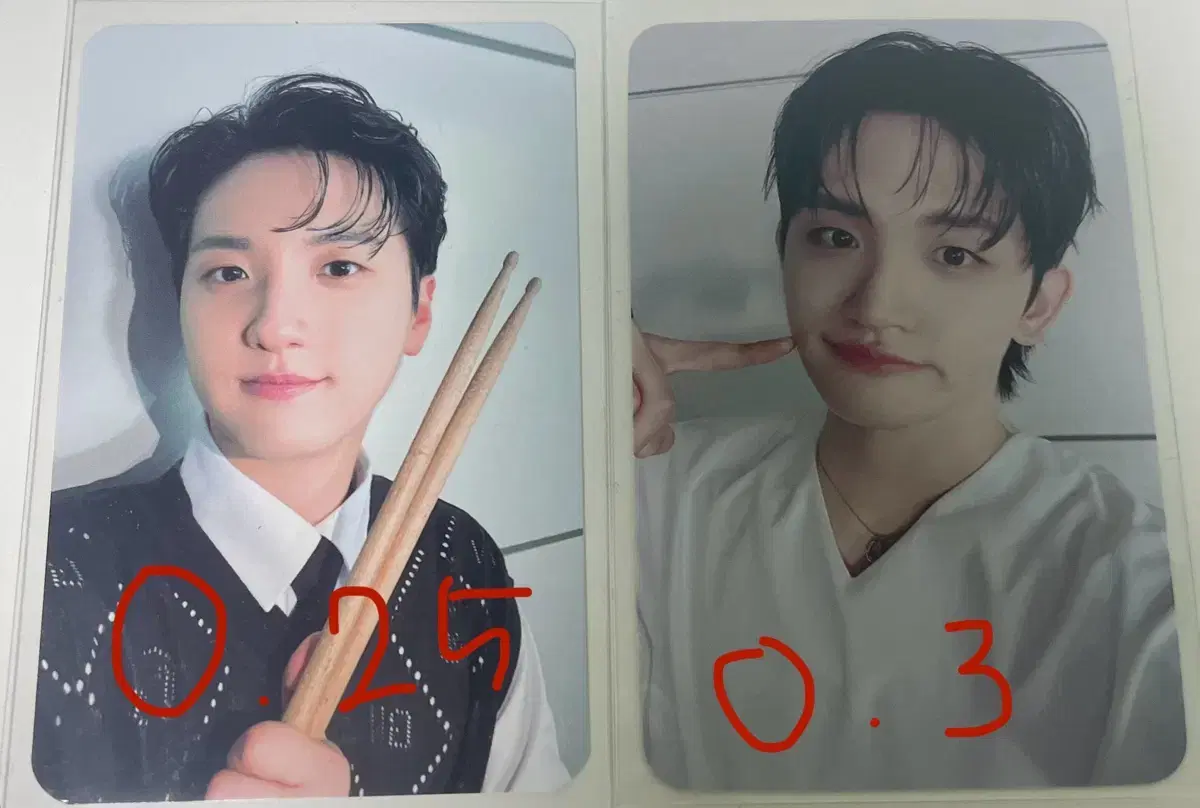 Bandlucy shin gwangil cho wonsang sell photocards