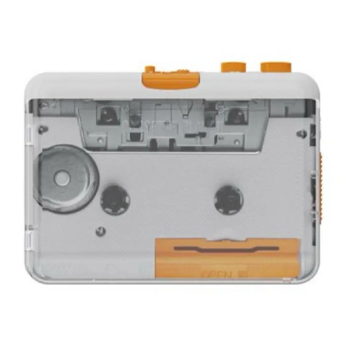 MP3 Transparent Walkman Cassette Tape Player WTS