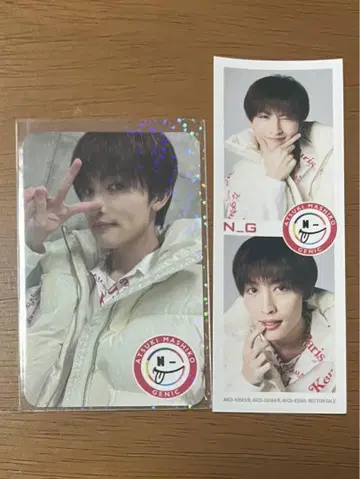 마시코 아츠키 GENIC N_G 트레이딩 카드 스티커 세트