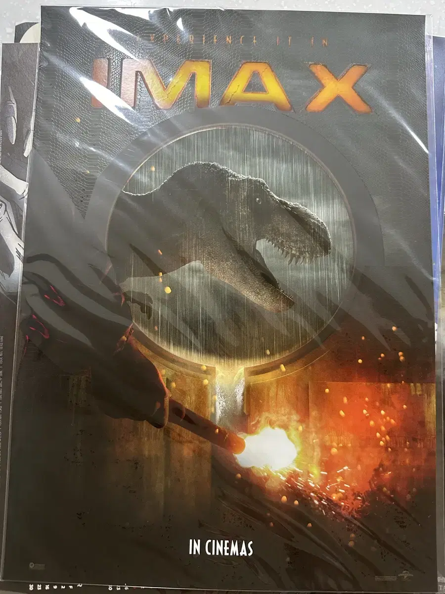 쥬라기월드 IMAX 아이맥스 포스터 새상품