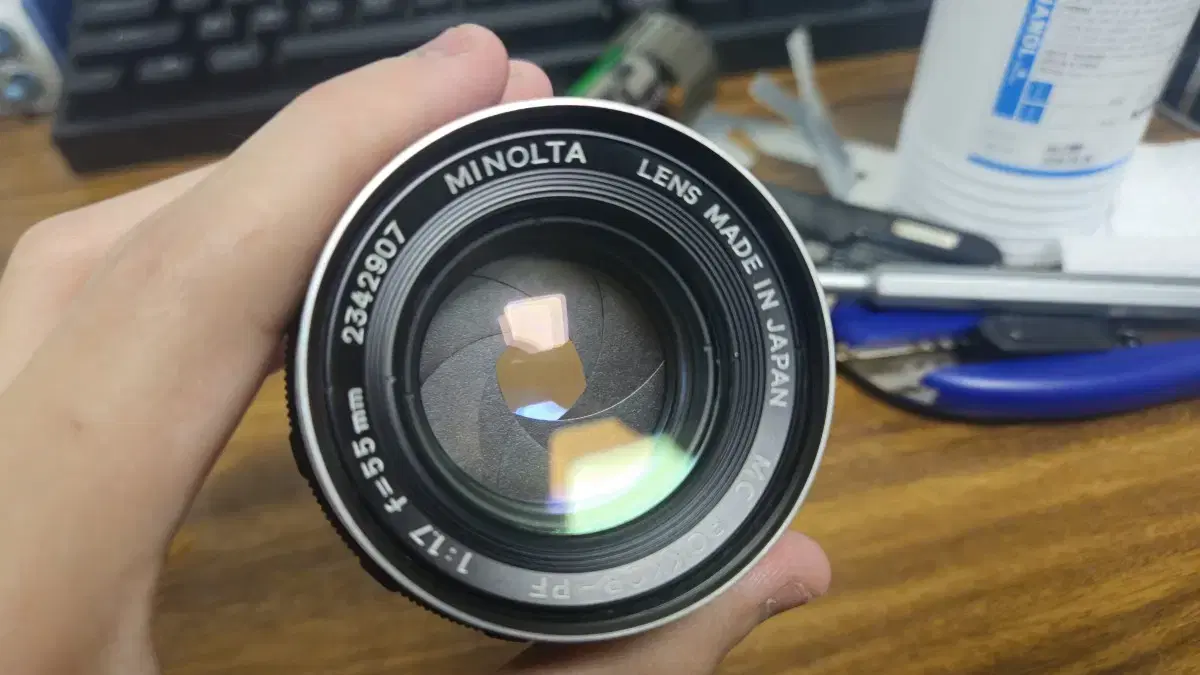 ROKKOR f 1.7 55mm