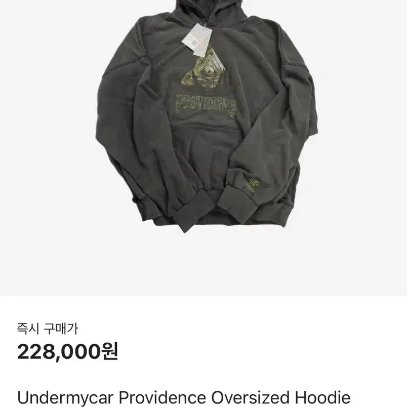 언더마이카 Providence Oversized Hoodie