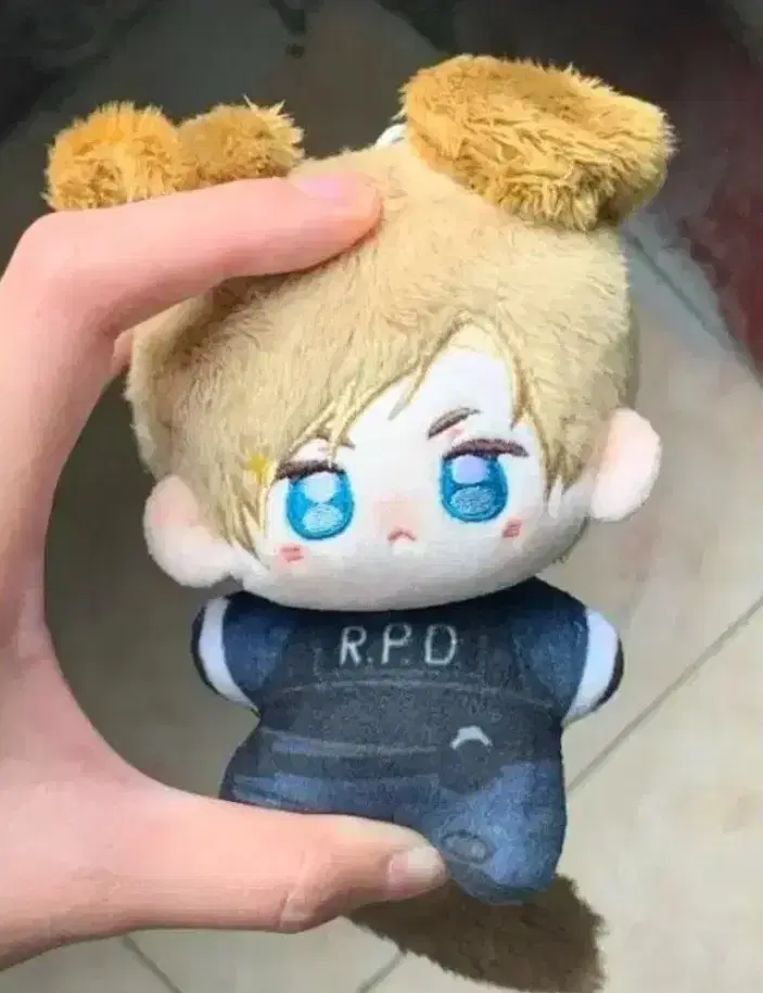 New Biohazard Leonard Kennedy Plush Doll