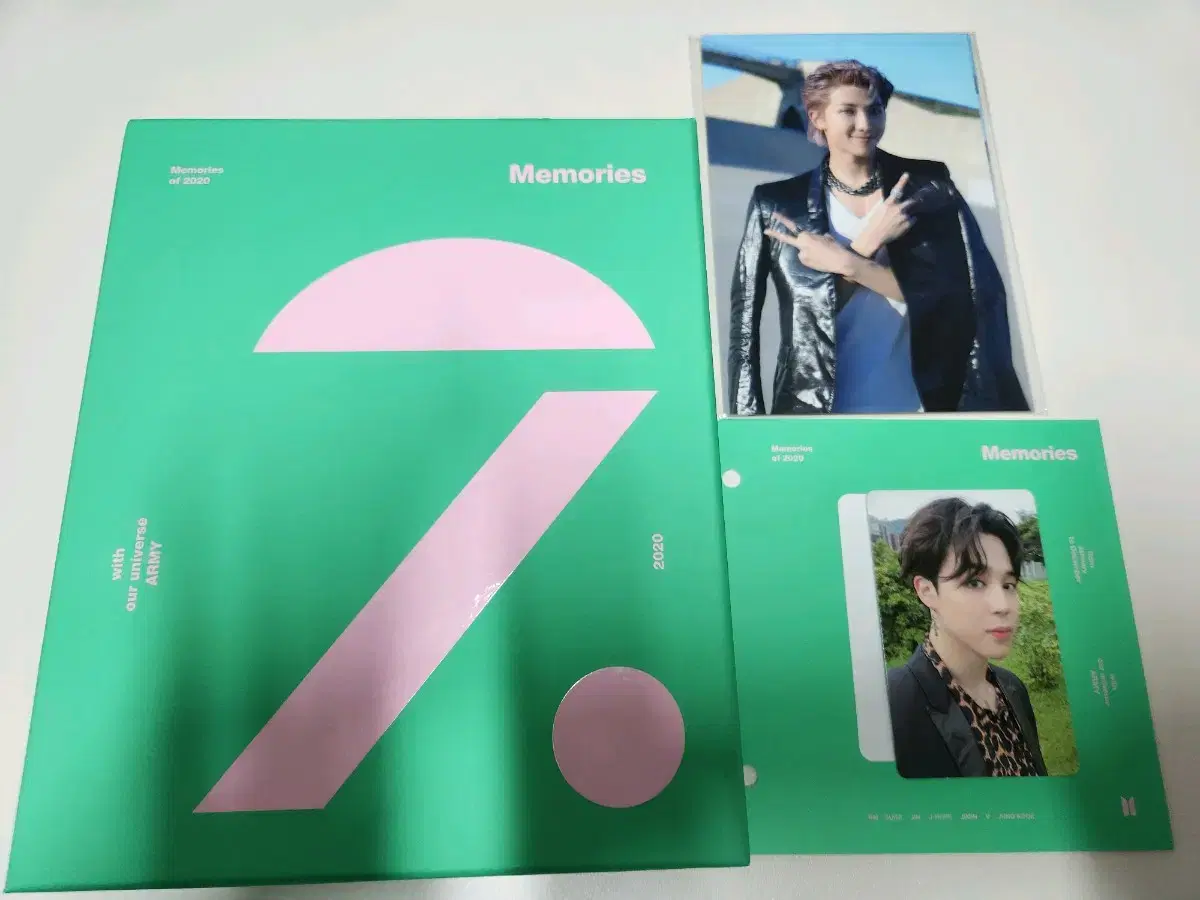 BTS Memories 2020 blu-ray (Jimin photocard included)