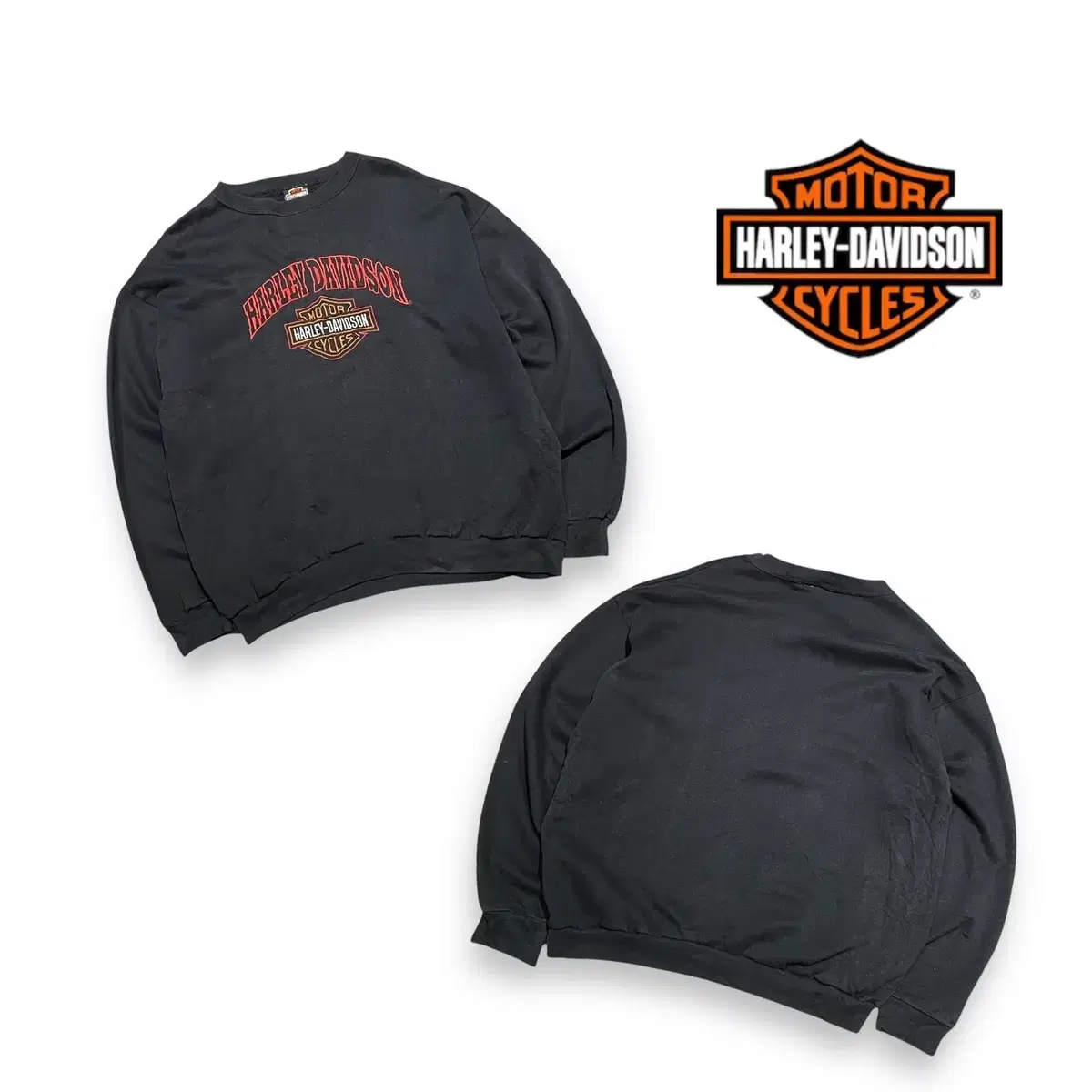 Harley-Davidson Embroidered Sweatshirt