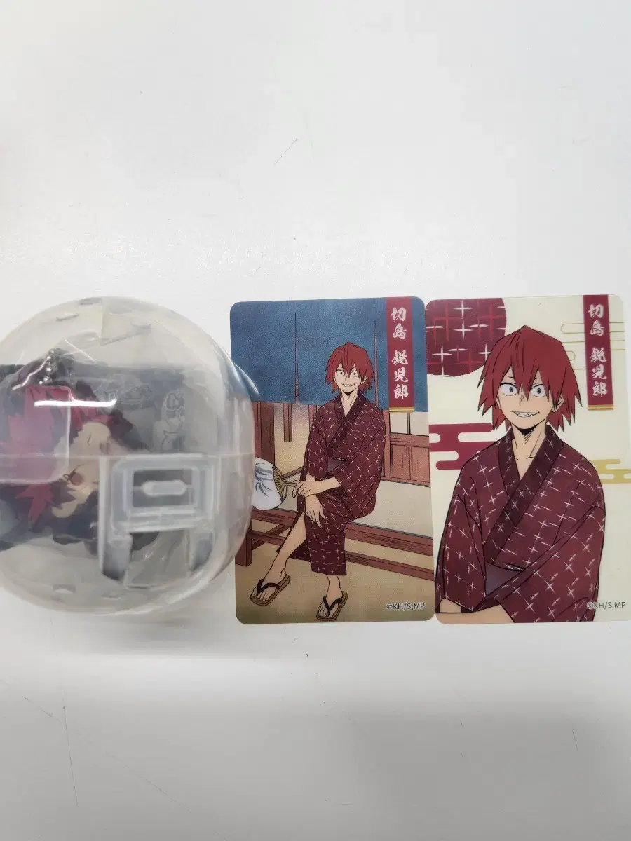 My Hero Academia Kirishima Strap Keyring & Yukata Clear Card