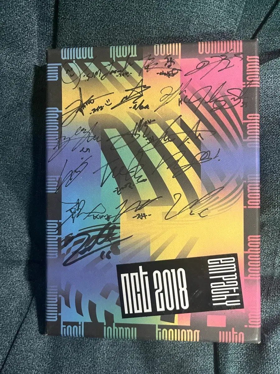 Nct2018 autographed album sell ㅂㅁ