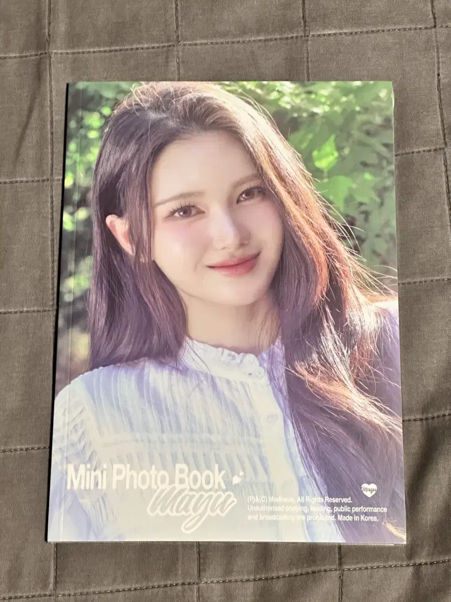 Triples Mayu Mini photobook unsealed