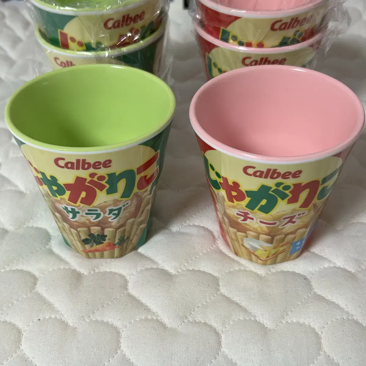 Japanese confectionery Jagariko Melamine Cups