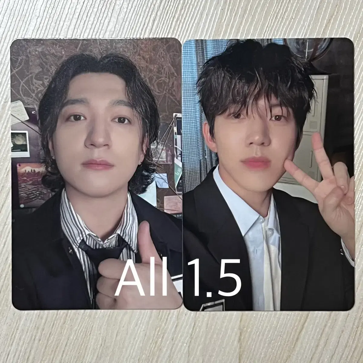 Denimals pop up Online 40,000 won photocard Sungjin helped Day 6