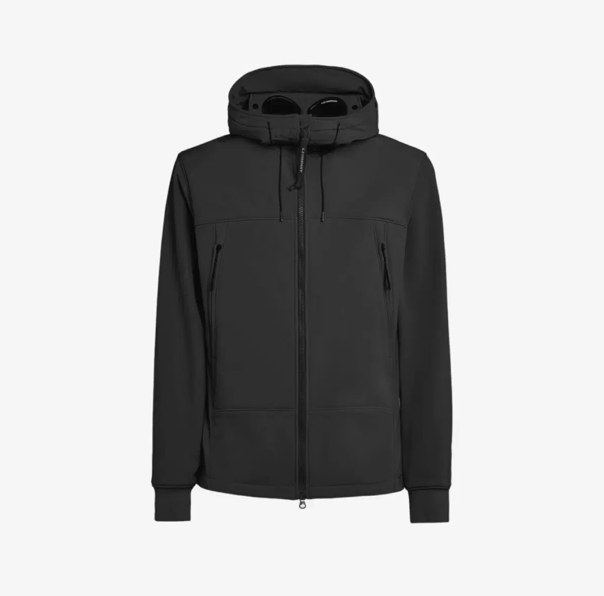 CP Company Shell-R Goggle Jacket Black-23FW