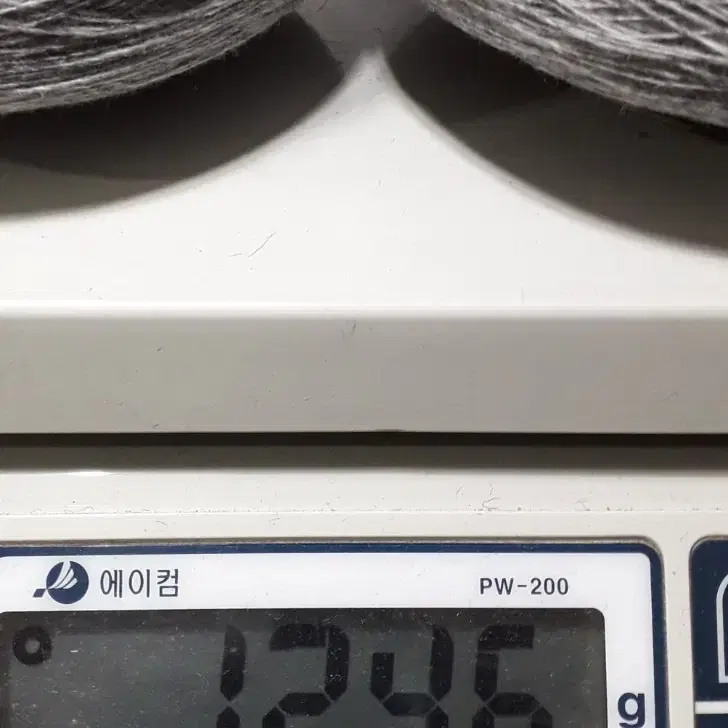 뜨개실 램스울실 2콘 일괄1,246g