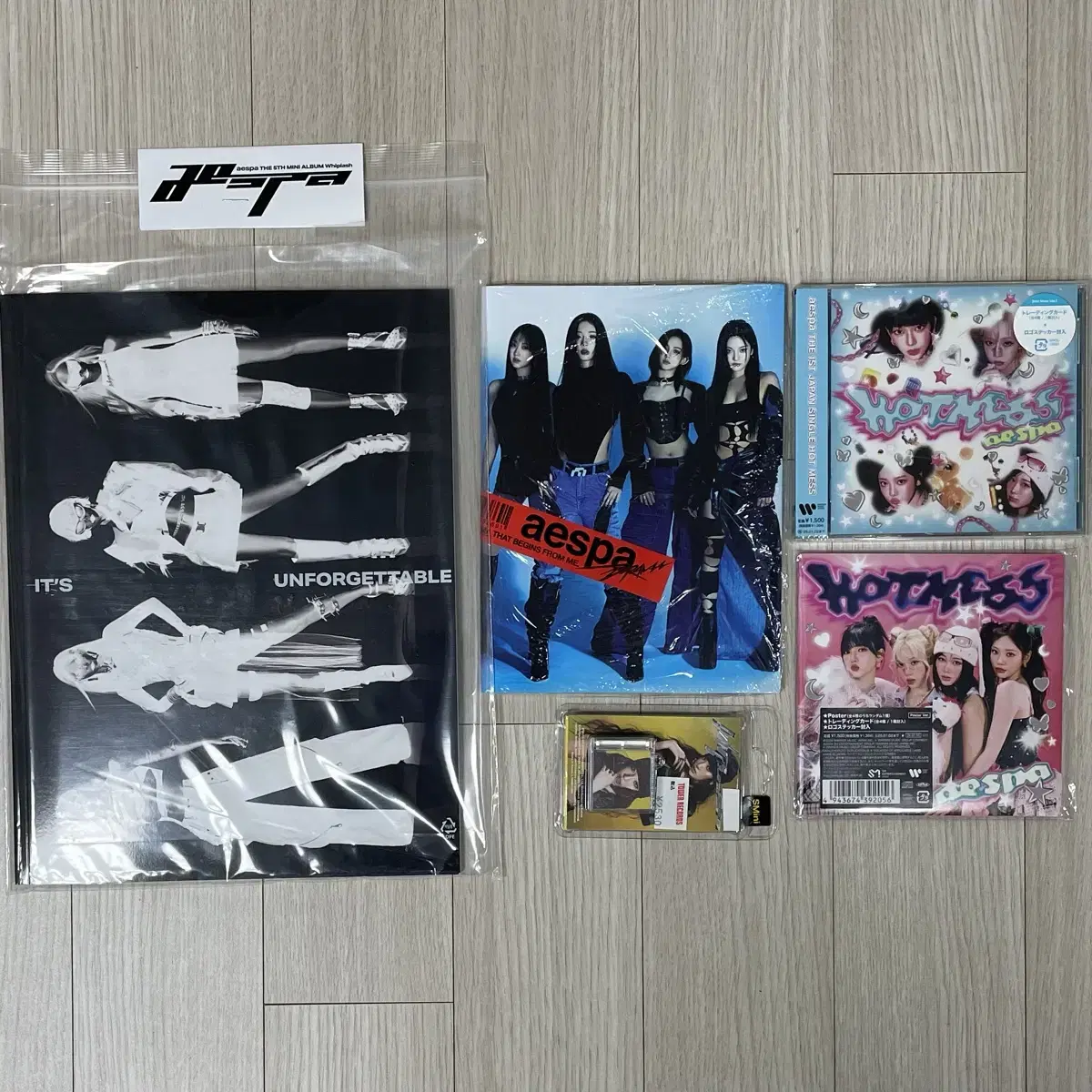 Aespa Drama Hot Mess Whiplash Japan sealed album WTS