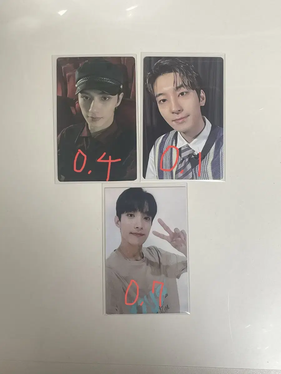 Seventeen photocard wts wonwoo dk jun.