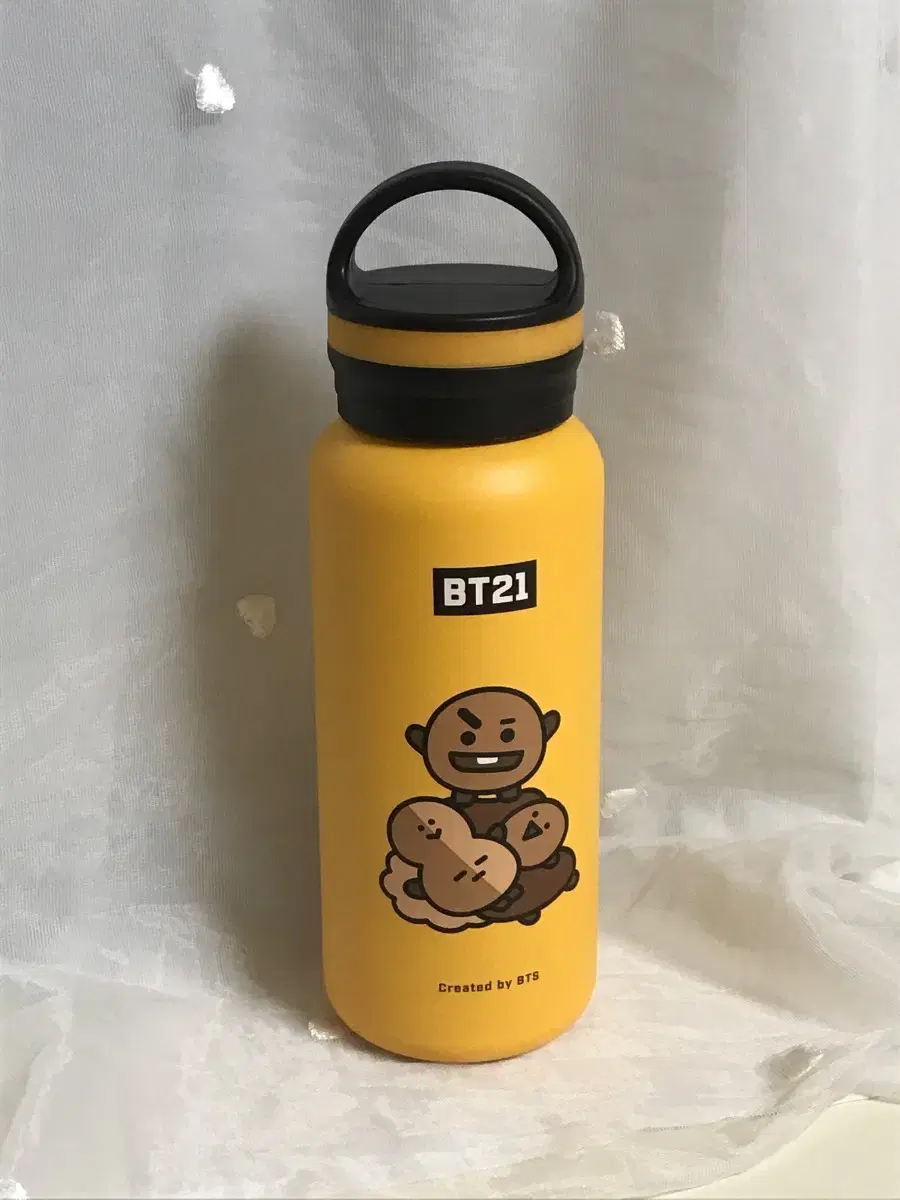 BT21 슈키 손잡이 달린 텀블러 새상품:)!!