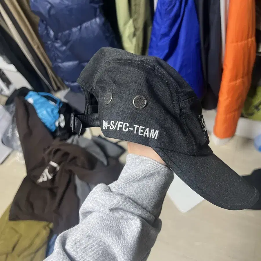 Supreme Military Camp Cap Black - 22SS