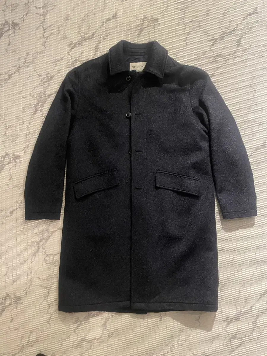 Haregashi navy wool coat 50 OUR LEGACY