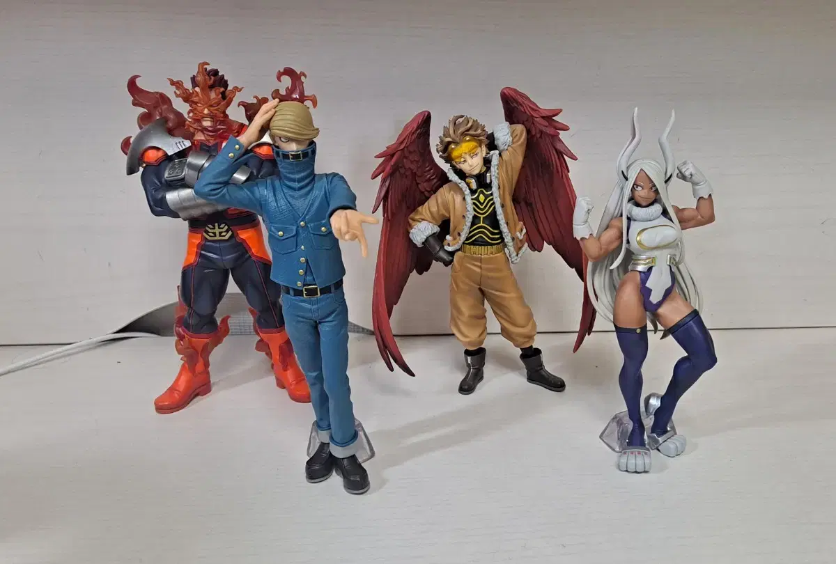 Hiroaka Ichibankuji TOP5 Figures Endeavor Hawks Mirko Jinist Nayeon