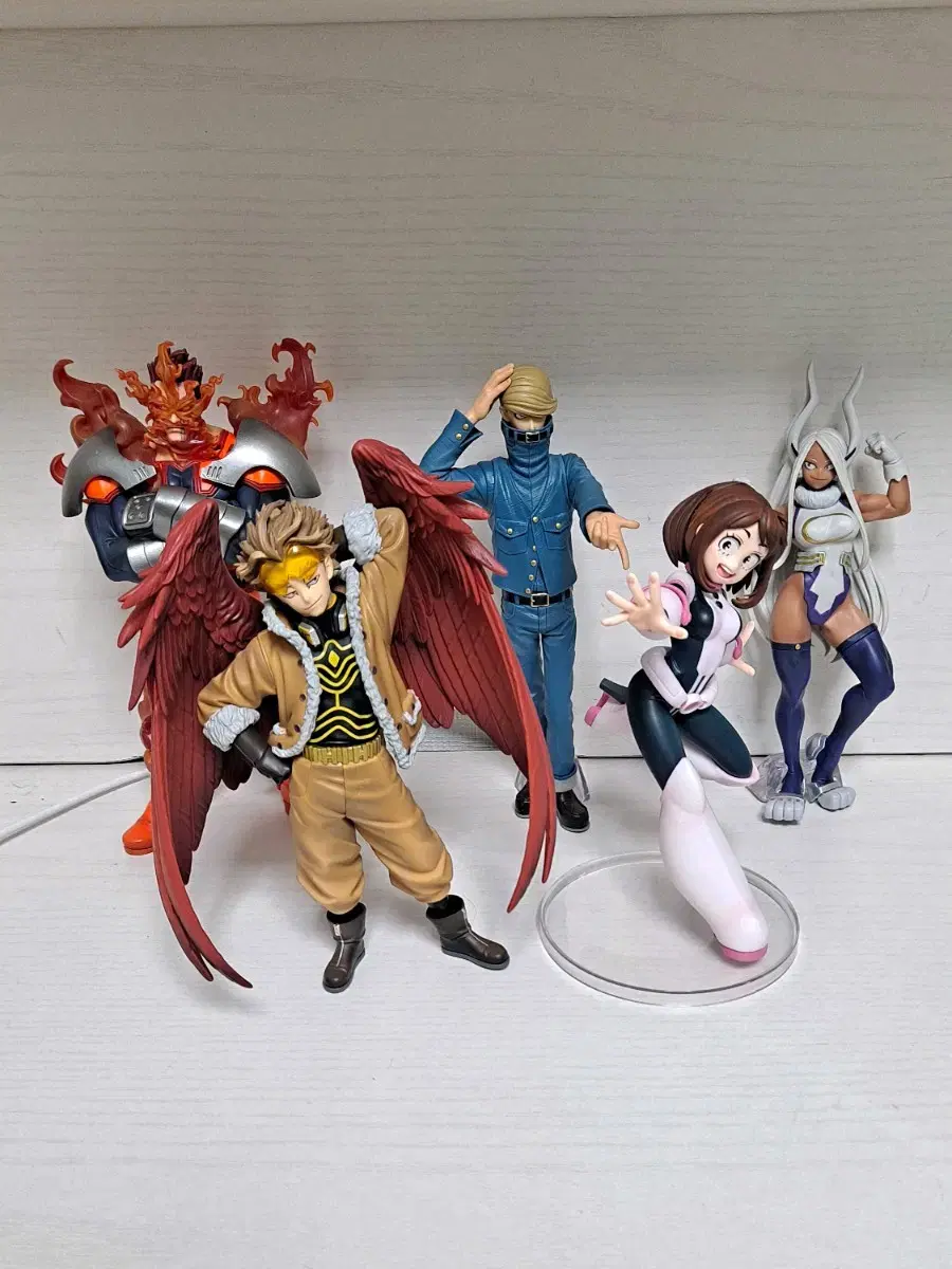 Hiroaka Ichibankuji TOP5 Figures Endeavor Hawks Mirko Jinist Nayeon