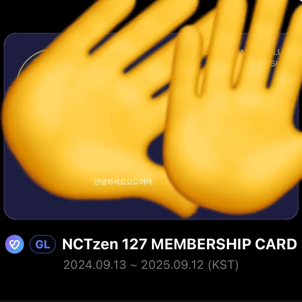 Nct 127 멤버쉽 대리 인증