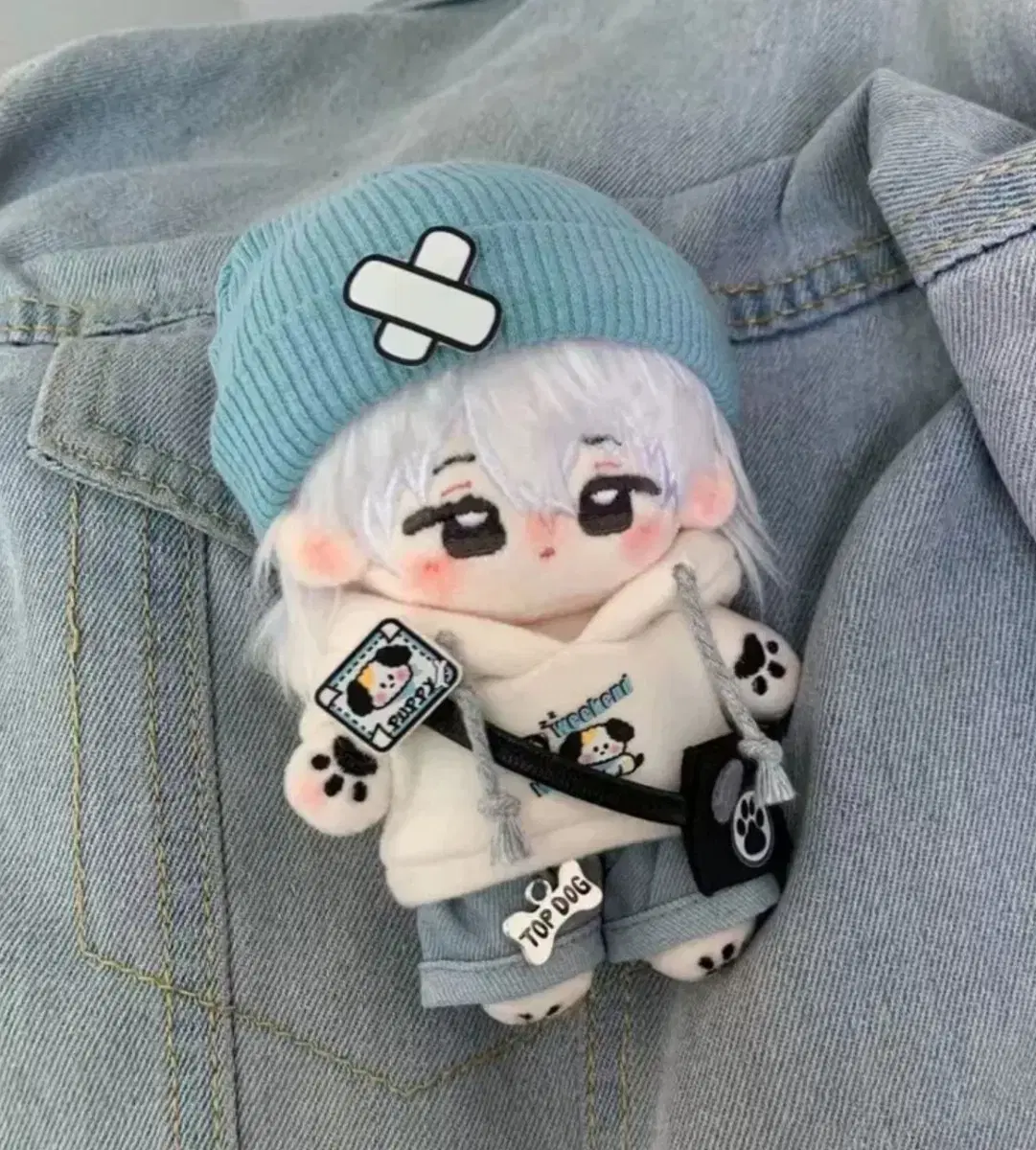 (Instant Shipping)10cmDoll Clothes Bloo Beanie Set