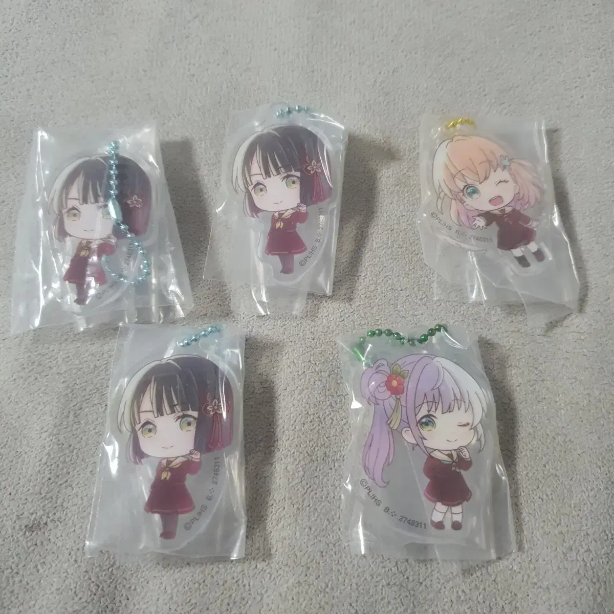 Love Live Hasu no Sora Gacha acrylic Keyring