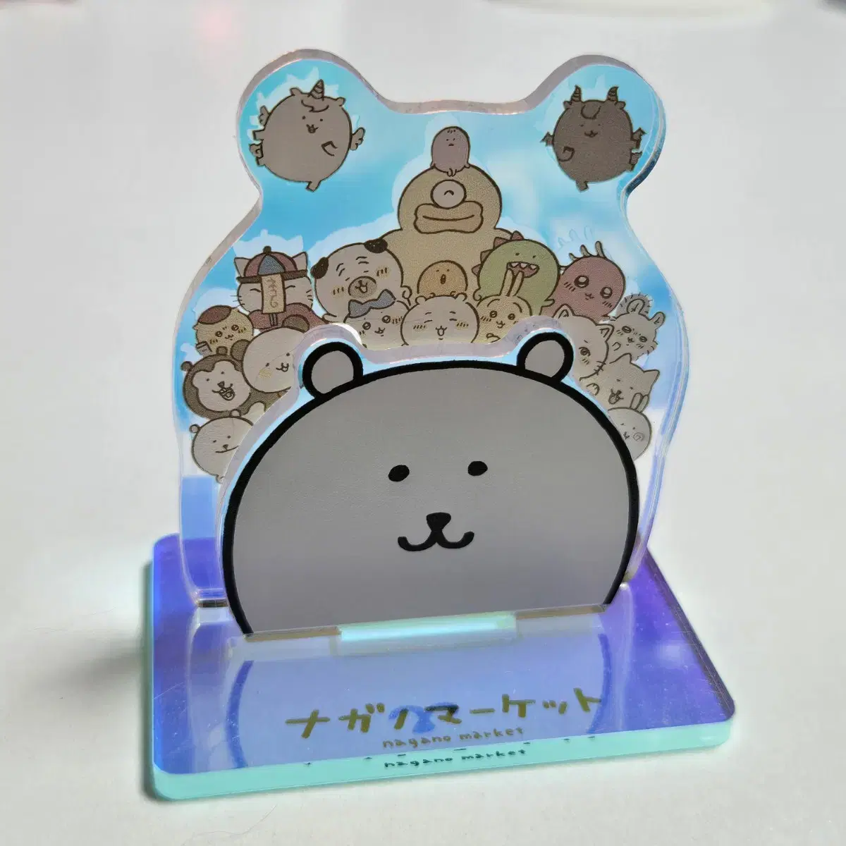 Nagano Joke Bear Organization hologram acrylic stand