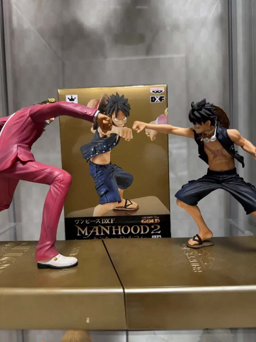 ONEPIECE Figures Movie Version Luffy VS Tezoro Figures