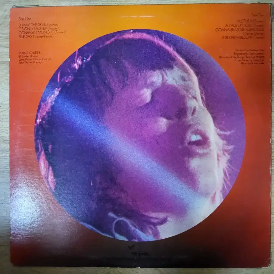 ROBIN TROWER 음반 f (LP 턴테이블 오디오 앰프