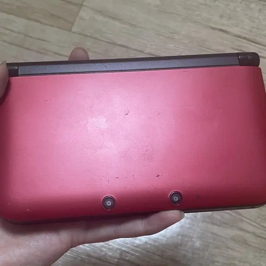 닌텐도 3ds xl 레드 한국판+충전기